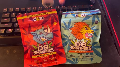 Customer photo review of D9 Smasher | Tropical Punch (Sativa)