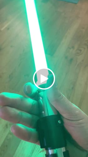 Customer video review of Grand Master hero saber