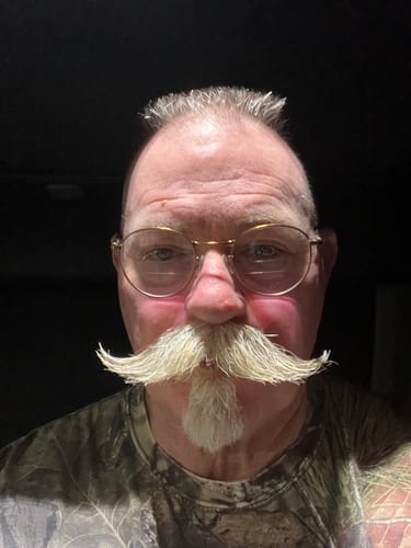 Customer photo review of DUBS STACHE CREAM - FIRM HOLD - CITRUS WOOD