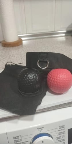 Customer photo review of Boxing Reflex Ball