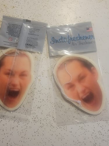 Customer photo review of Custom Shape Air Freshener