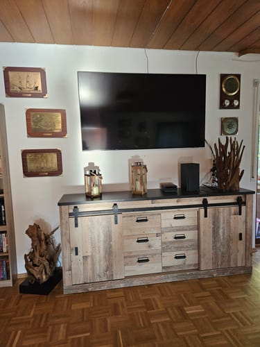 Customer photo review of Treibholz Tischlampe KRYTON Höhe 80 cm