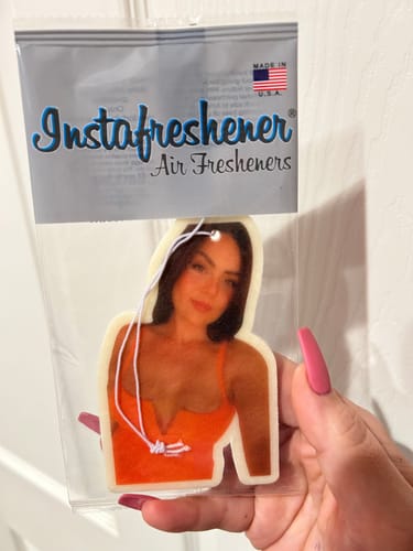 Customer photo review of Custom Shape Air Freshener