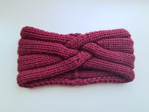 Customer photo review of MILA - Sensitiv Stirnband | Wine