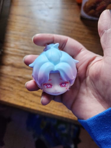 Customer photo review of PEETSOON Campus Male Classmates Action Figure 1/12 BJD Accessory - Yandere Head