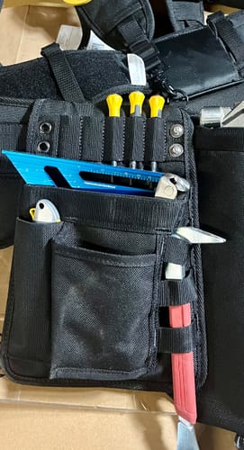 Customer photo review of Essential Low Profile Toolbelt