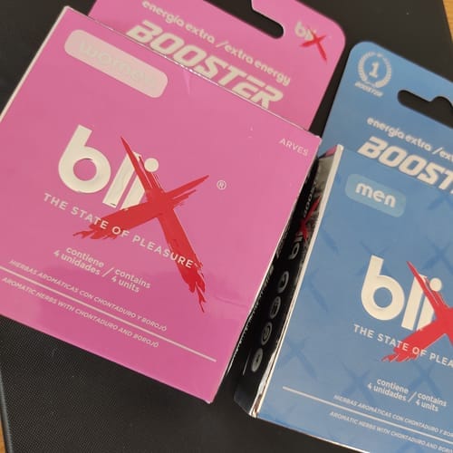 Customer photo review of 2 BLIX BOOSTER Hombres (8 pildoras)