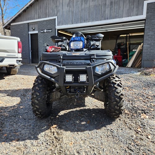 Customer photo review of 2-Inch Lift Kit for Polaris Sportsman 550/850/1000 Touring (2014+)