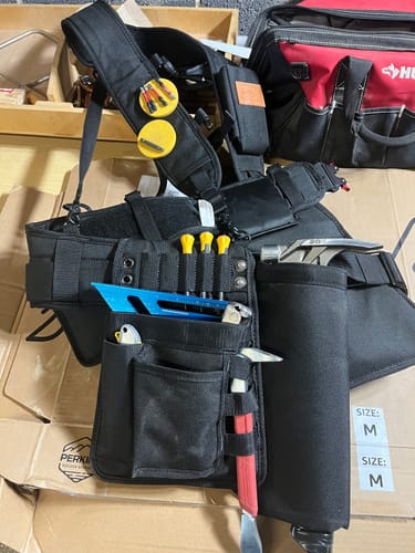Customer photo review of Essential Low Profile Toolbelt