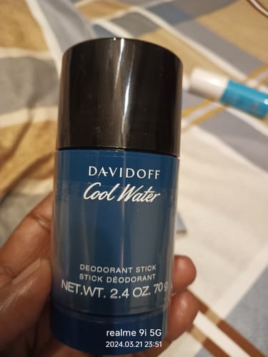 Customer photo review of Davidoff Cool Water Deodorant Stick for Men