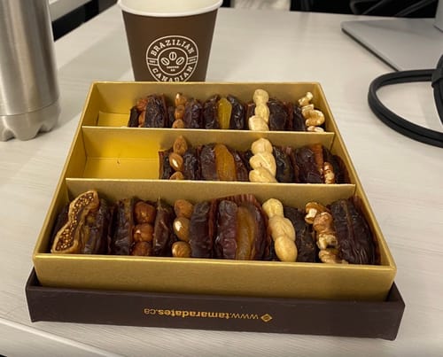 Customer photo review of Premium Nuts Filled Dates