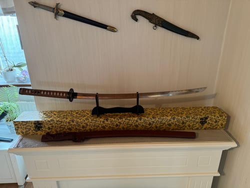 Customer photo review of Rurouni Kenshin sword