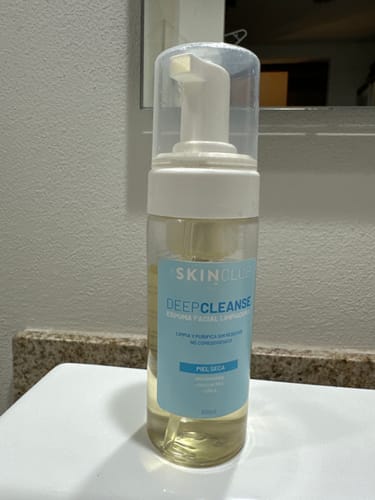 Customer photo review of ESPUMA FACIAL LIMPIADORA - DEEP CLEANSE | PIEL SECA