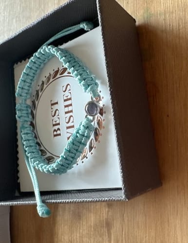 Customer photo review of Custom Photo Bracelet