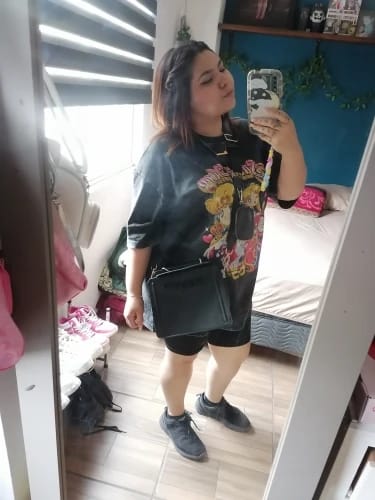 Customer photo review of Vintage Washed Sailor Moon T-shirts: Oversized Streetwear featuring Tsukino Usagi - Cute Girl Manga Tops Tees