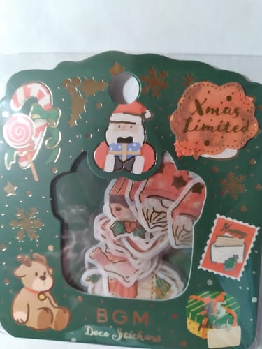 Customer photo review of BGM Limited Xmas Edition Deco Stickers - Santa Is Here