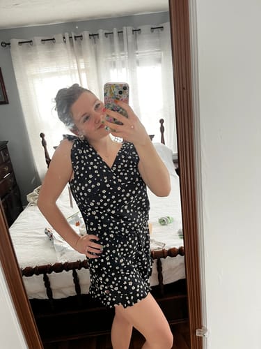 Customer photo review of ginger swim romper