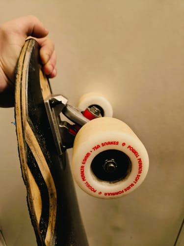 Customer photo review of Powell Peralta Snakes Wheels 75a 69mm