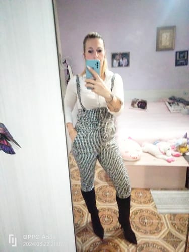 Customer photo review of Salopette Black&white