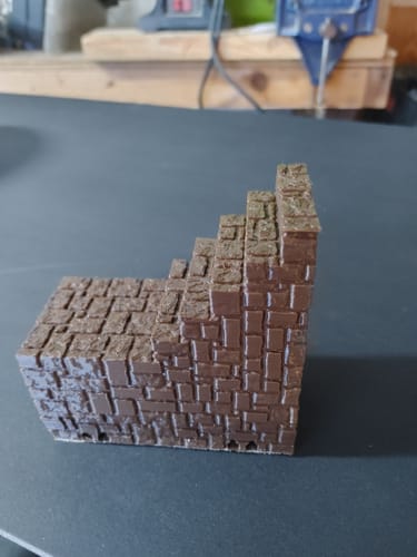 Customer photo review of Coffee - Standard PLA Filament - 1.75mm, 1kg