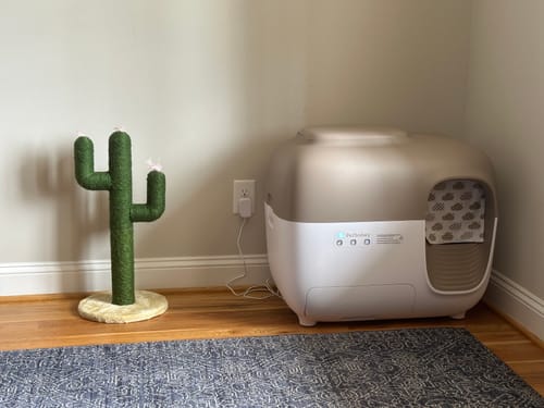 Customer photo review of Self-Cleaning Litter Box