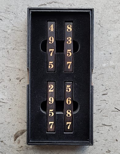 Customer photo review of Wooden Mental Logs by TCC Magic