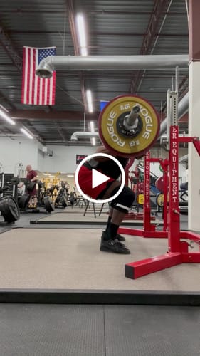 Customer video review of Strength Shop 7mm Inferno PRO Knee Sleeves - EXTRA STIFF NEOPRENE - IPF Approved