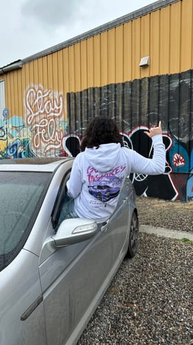 Customer photo review of Racing 'Supra' Hoodie