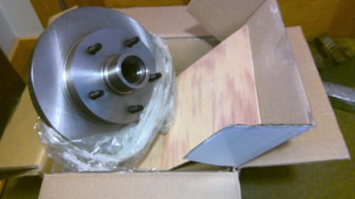 Customer photo review of Front Disc Brake Rotor Hub Assembly 8-76446 For 1994-1999 Dodge Ram 1500 RWD