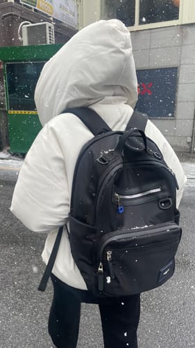 Customer photo review of Everyday Business Backpack in Black