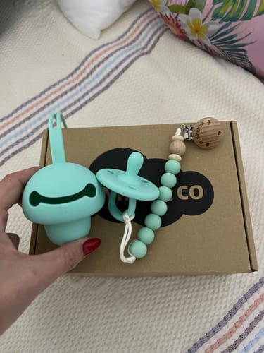 Customer photo review of Guardachupete + Chupete + Chupetero Spring Nenina & Co