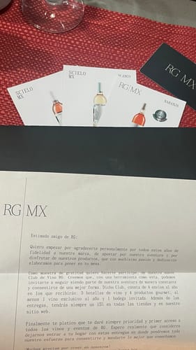 Customer photo review of Club del Vino RG