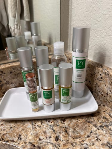 Customer photo review of Vitamin C Serum with Ferulic Acid & vitamin E πππ