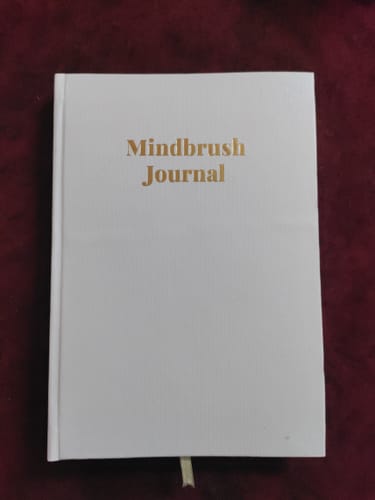 Customer photo review of Mindbrush Journal Factory Seconds
