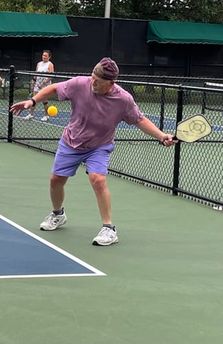 Customer photo review of It's A Vibe 5" - Maroon Shorts