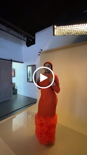 Customer video review of AMBER DRESS