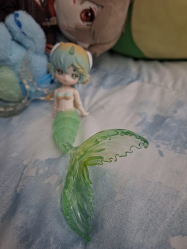 Customer photo review of Antu Tidal Secret Language Mermaid Series Action Figure BJD Blind Box