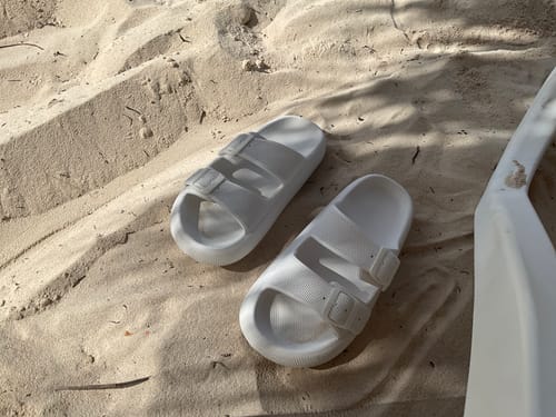 Customer photo review of Cushion Sandals - Cloud Slides