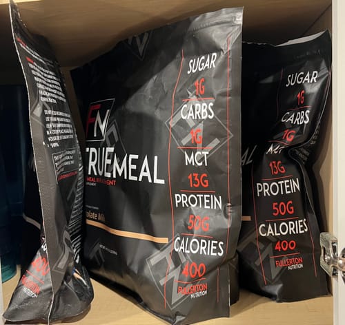 Customer photo review of True Meal Low Carb Meal Replacement