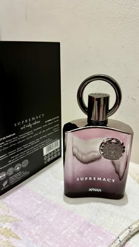 Customer photo review of Afnan Supremacy Not Only Intense Eau De Parfum For Men