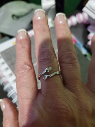 Customer photo review of Hug From Heaven Ring