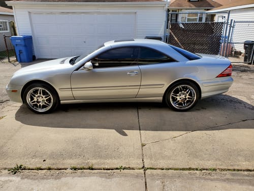 Customer photo review of 2000-2006 Mercedes-Benz CL500 4 Wheel Hydraulic Suspension Conversion Kit With Light Fix (MB14FM)