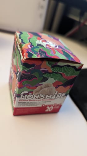 Customer photo review of Lion's Mane Mushroom Gummies (Cherry Tart)