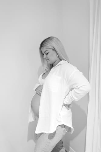 Customer photo review of Milano Pearl Earrings