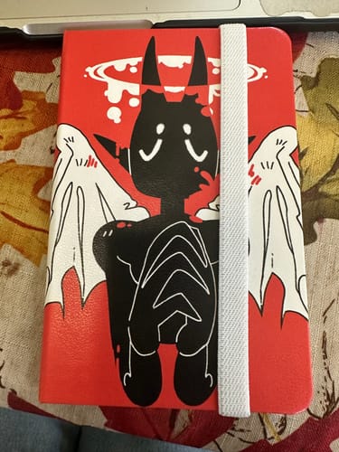 Customer photo review of Angel of Blood Sketchbooks