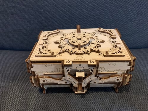 Customer photo review of JEWELRY BOX WOODEN PUZZLE