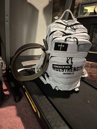 Customer photo review of HolStrength 45L Tactical Backpack