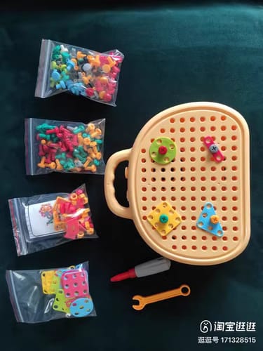 Customer photo review of Builder's Adventure Montessori Toolkit