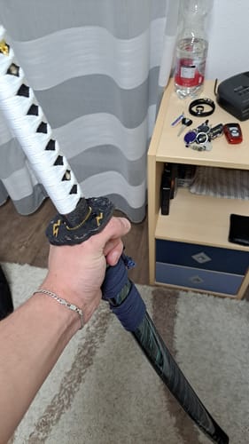 Customer photo review of ghost of tsushima katana