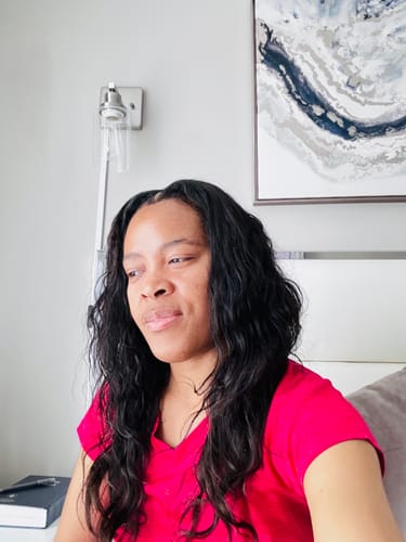 Customer photo review of Raw Indian Wavy Hair